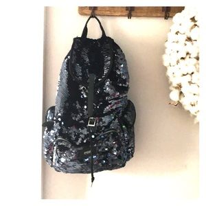 Sequin backpack